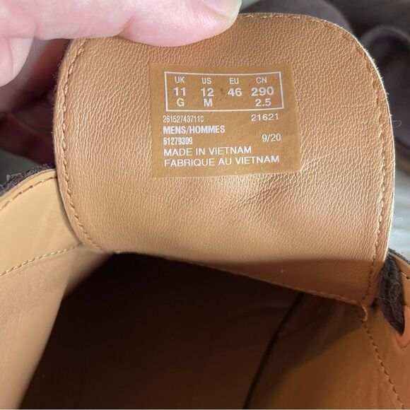 Men’s CLARKS Clarkdale Base Brown Suede Chukka Desert Boots 12M - Picture 7 of 10